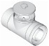 Odkouření kondenzační Brilon 52103111 - fasádní kontrolní T-kus přímý DN125/80, nerez